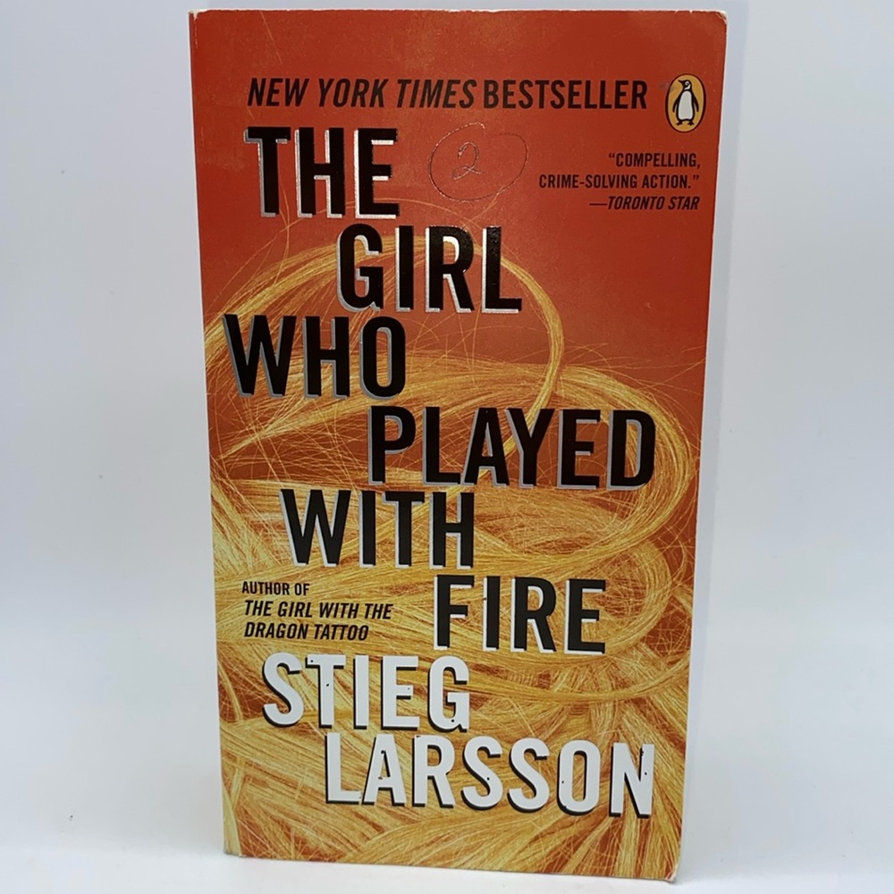 The Girl Who Played With Fire by Stieg Larsson Softcover Novel